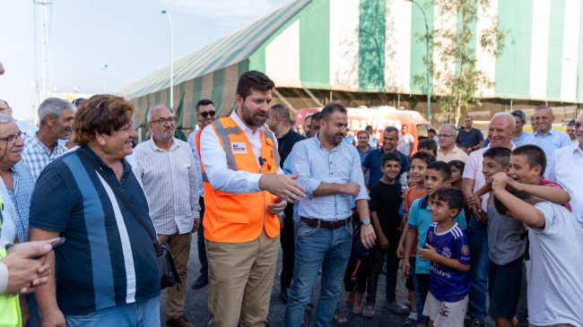 Başkan Ali Boltaç, Şahin Mahallesi’nde Asfalt Çalışmalarını Yerinde İnceledi
