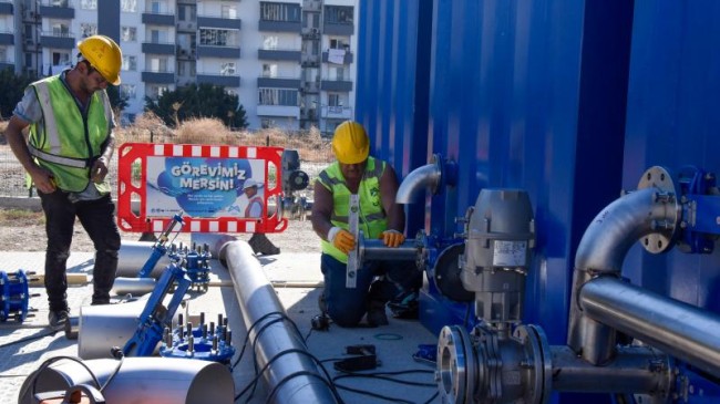 MESKİ, Erdemli Çeşmeli’ye Atık Su Arıtma Tesisi Kazandırıyor