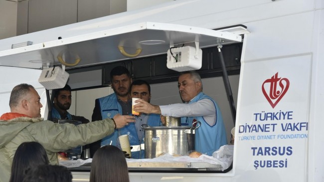 Tarsus Müftülüğü’nden Devlet Hastanesi’nde 500 Kişilik Çorba İkramı