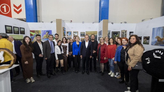 Başkan Seçer, ‘Mersin Çağdaş Sanat Fuarı’nın Açılışına Katıldı