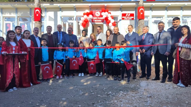 Beylice Şehit Piyade Başçavuş Faruk Kaya Okulunda Yenilenen Yemekhane ve Spor Odası Açılışı Yapıldı
