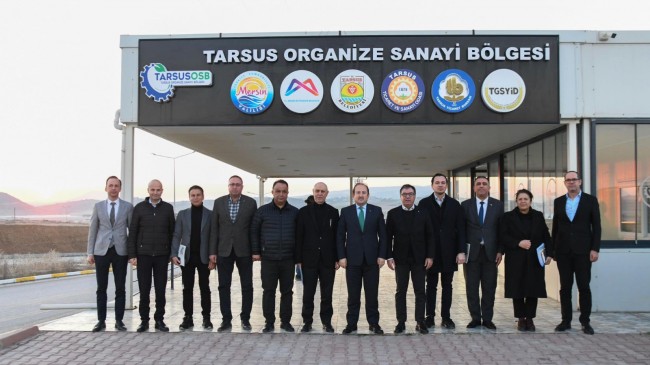 Tarsus OSB’de Altyapı ve Gelişim Çalışmalarına Hız Kesmeden Devam Ediliyor