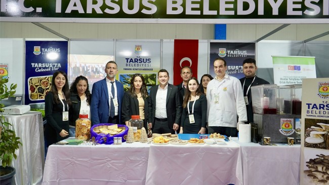 TARSUS BELEDİYESİ STANDINA MERSİN TARIM FUARI’NDA BÜYÜK İLGİ