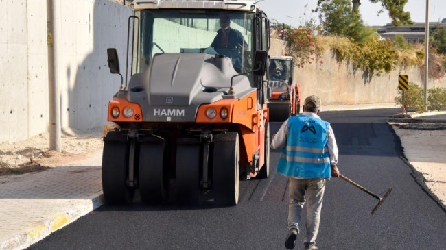 MESKİ, Asfalt Kaplama Çalışmalarına Ara Vermeden Devam Ediyor