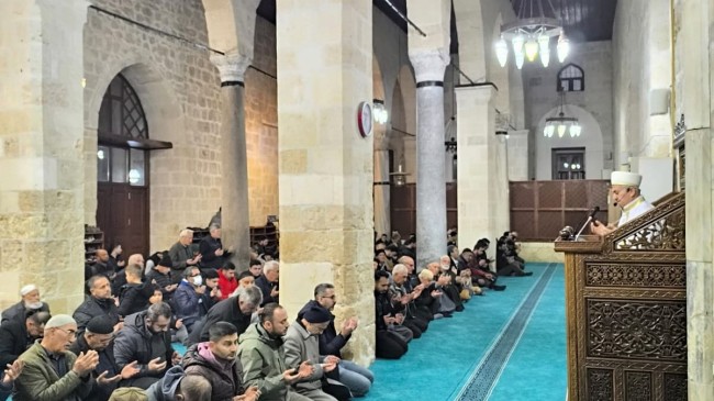 Ulu Cami’de Miraç Kandili Özel Programı Düzenlendi