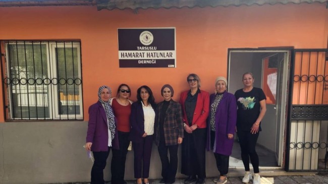 Tarsus’ta Kadın Dayanışmasının Güzel Örneği  “Kent Konseyi’nden Hamarat Hatunlar Derneği’ne Ziyaret”