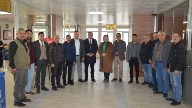 MHP Tarsus İlçe Başkanı Fatih Yıldırım’dan Muhtarlar Derneği’ne Ziyaret