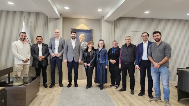 Tarsus Kent Konseyi Bisiklet Topluluğu’ndan Başkan Boltaç’a Ziyaret