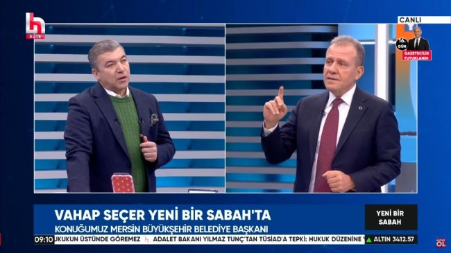 Başkan Seçer, Halk TV’de İsmail Küçükkaya’nın Konuğu Oldu