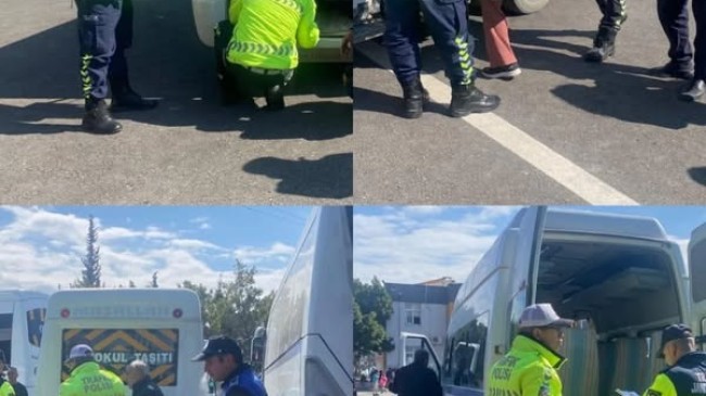 Tarsus’ta Okul Servisleri Mercek Altında “Denetim ve Eğitim Çalışması”