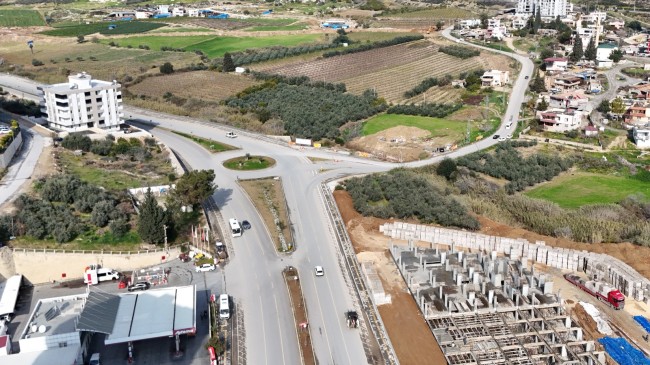 Takbaş Bölgesinde Yol Genişletme Çalışmaları Başladı