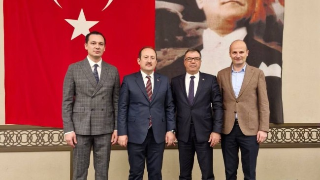 Tarsus TSO , AFAD Başkanlığına Atanan Mersin Valisi Pehlivan’ın Veda Yemeğine Katıldı