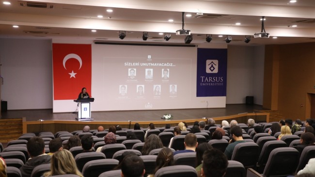 Tarsus Üniversitesi’nde 6 Şubat Depremi Anma Programı Düzenlendi