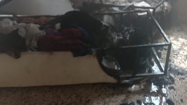Tarsus’ta Müstakil Evde Yangın