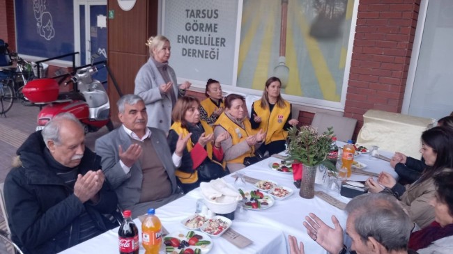 Tarsus Anıt Lions Kulübü’nden Engelliler İçin Geleneksel İftar Programı