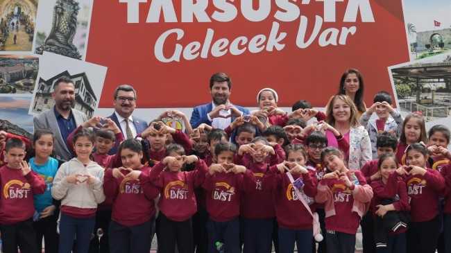 Tarsus Belediye Başkanı Ali Boltaç, Borsa İstanbul İlkokulu Öğrencilerini Ağırladı