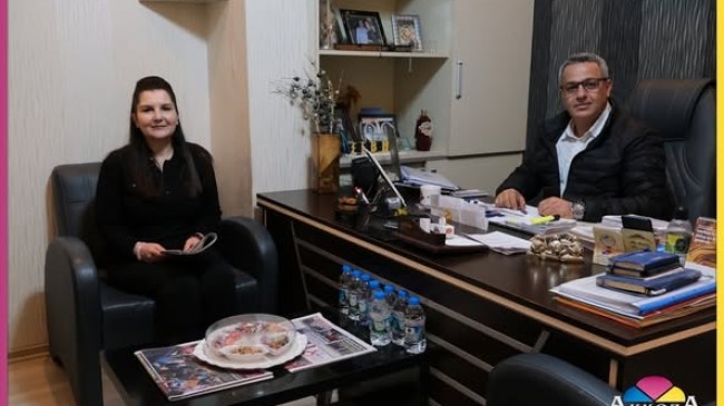 Petek Ulusoy’dan Akkoza Medya’ya Ziyaret