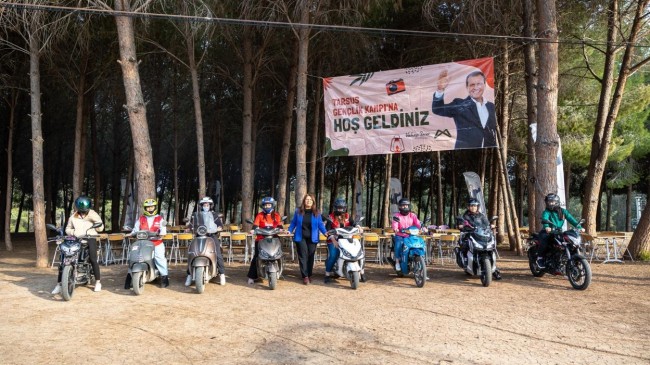 Tarsuslu Motorlu Kadınlar Kulübü İçin Güvenli Sürüş Etkinliği Düzenlendi