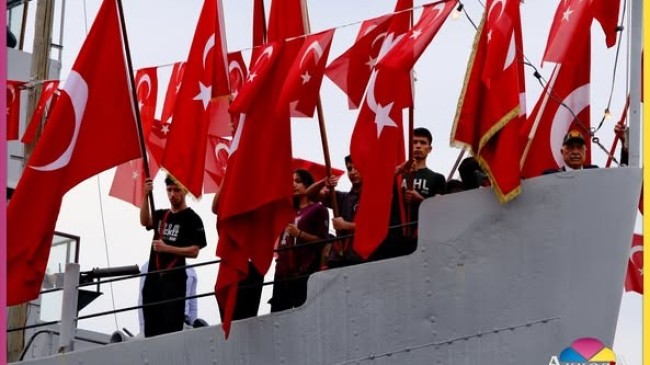 Nusret Mayın Gemisi’nde Çanakkale Zaferi Töreni Düzenlendi