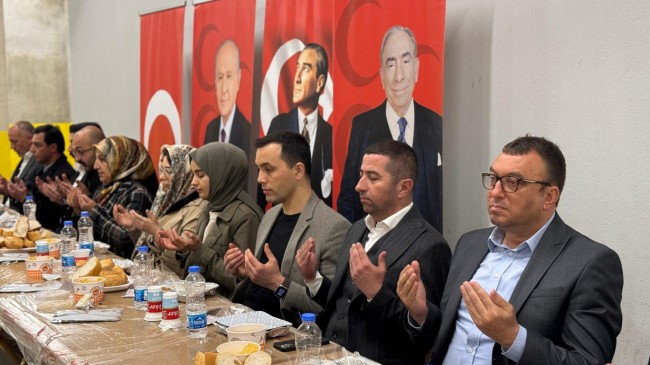 MHP Çamlıyayla İlçe Başkanı Ömer Akın:”Birlik ve beraberliğimiz daim olsun.”