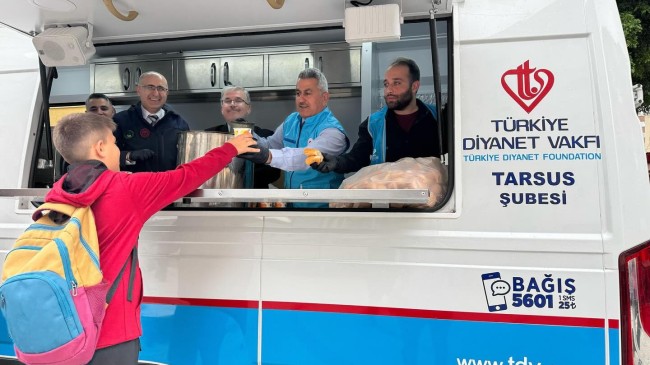 Tarsus İlçe Müftülüğü’nden Yarenlik Alanı’nda 1000 Kişilik Çorba İkramı