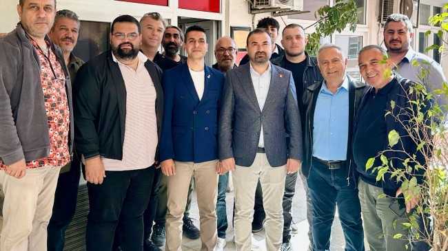 CHP Tarsus İlçe Teşkilatı’ndan, Zafer Partisi Tarsus İlçe Başkanlığı’na Hayırlı Olsun Ziyareti