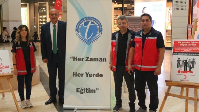 TARSU AVM’de Hayat Kurtaran Bilgiler Anlatıldı
