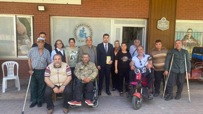 TSD Tarsus Şubesi’nden Abdurrahman Altınsucu’ya Onur Belgesi