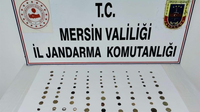 Tarsus’ta Tarihi Eser Kaçakçısına Suçüstü