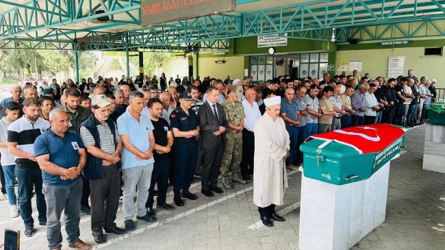 Kıbrıs Gazisi Mehmet Ali Kandemir Son Yolculuğuna Uğurlandı