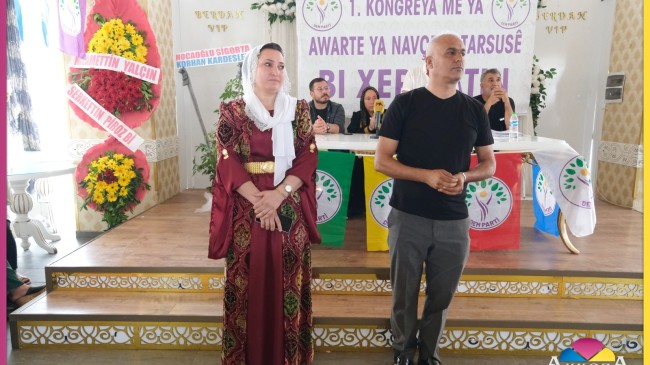 “DEM Parti Tarsus İlçe Başkanı Kadri Ezer olurken Eş Başkan İse Medine Kanat oldu