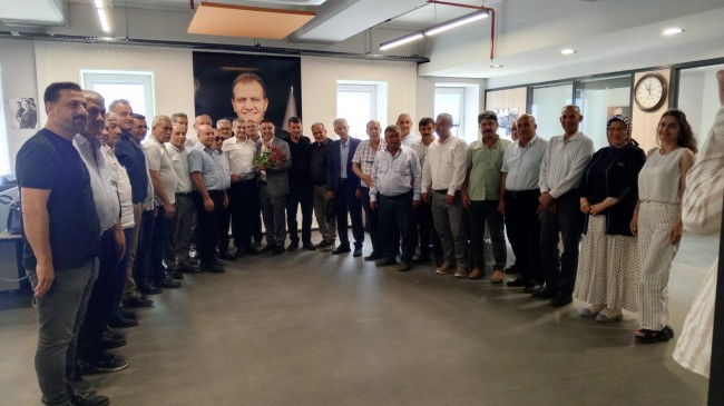 Tarsus Muhtarlar Derneği’nden Soner Yetgin’e Hayırlı Olsun Ziyareti