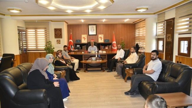Kahta Müftüsünden Tarsus Müftülüğüne Ziyaret