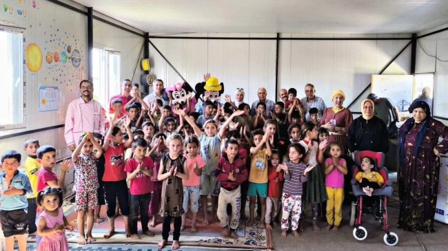İlçe İnsan Hakları Kurulu,  Mülteci Çocukların Yüzünü Güldürdü