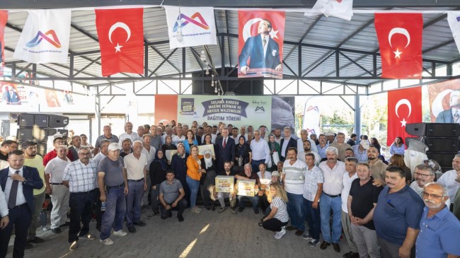 Mersin Büyükşehir’in Tarıma Desteği Tam Gaz Devam Ediyor