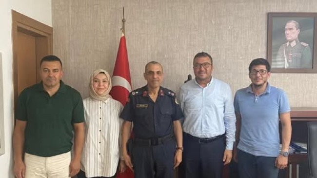 MHP Tarsus İlçe Başkanlığı’ndan Jandarma Teşkilatına Ziyaret