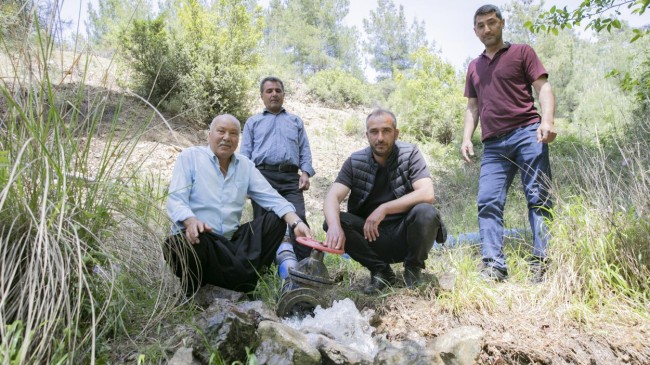 Büyükşehir’den Fakılı Mahallesi’ne Sulama Borusu Desteği