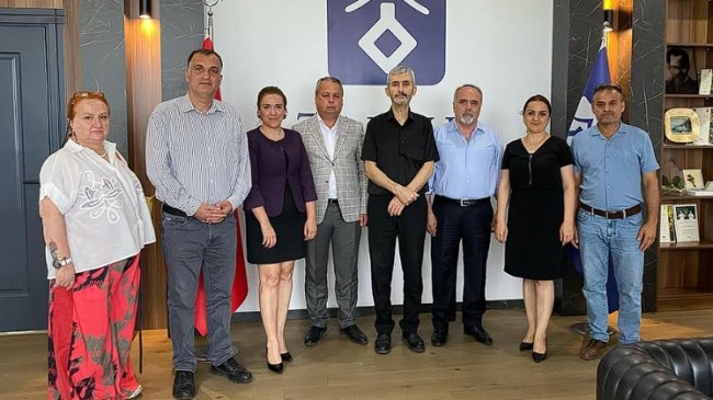 Eğitim-İş Tarsus Şube Yönetimi’nden Rektör Ali Özen’e Ziyaret