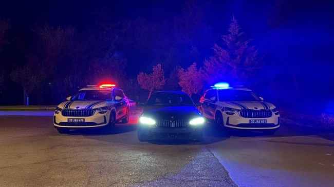 Drift Yapan Şahısları Jandarma Yakaladı