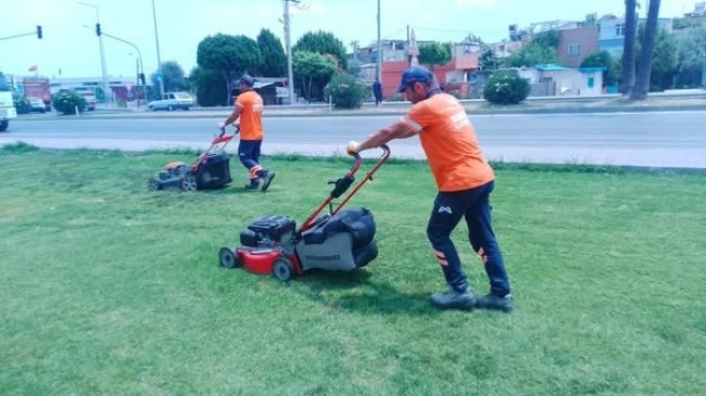 Mersin Büyükşehir Belediyesi Tarsus’ta Yeşil Alanları Canlandırıyor