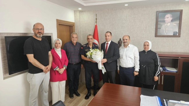 Kaymakam Akyüz’den Jandarma Teşkilatı’nın Kuruluş Yıldönümüne Özel Ziyaret