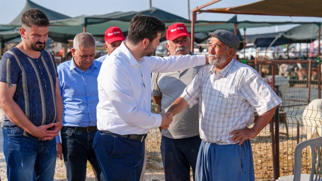 BAŞKAN BOLTAÇ; “KURBAN PAZARI ZİYARETİYLE ÜRETİCİLERİN SORUNLARI DİNLEDİK”