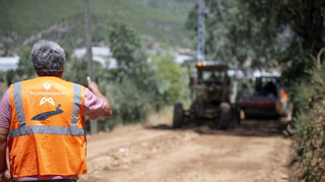 Anamur Gercebahşiş’in Yol Çilesi Büyükşehir’le Sona Erdi