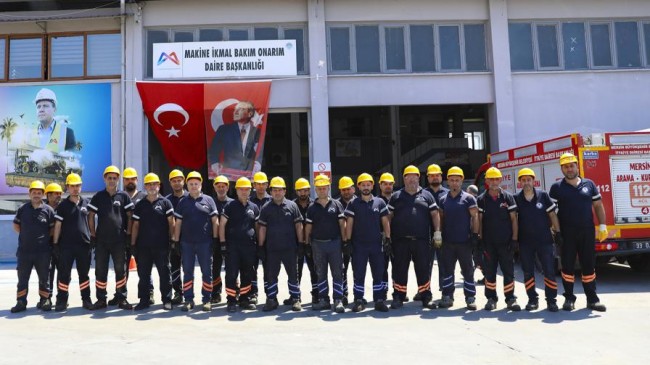 Büyükşehir, Araç Filosu’nun Bakım Ve Onarımını Kendisi Yapıyor