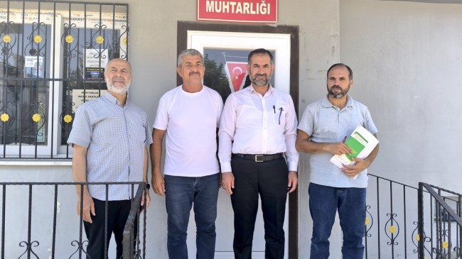 HÜDA PAR Tarsus İlçe Teşkilatı Muhtar Ziyaretlerini Sürdürüyor