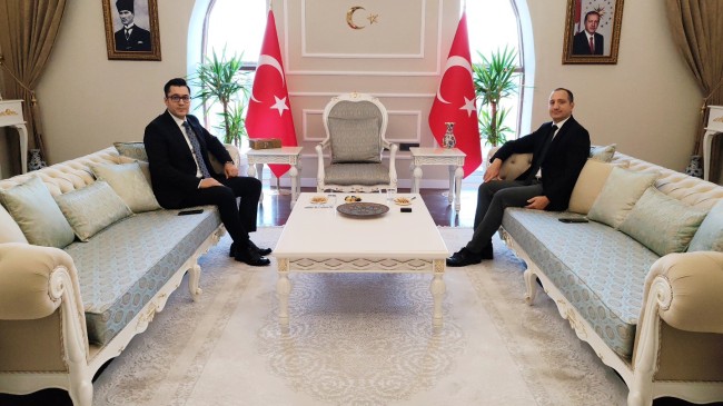 Başsavcı Vekilinden Kaymakam Akyüz’e Ziyaret