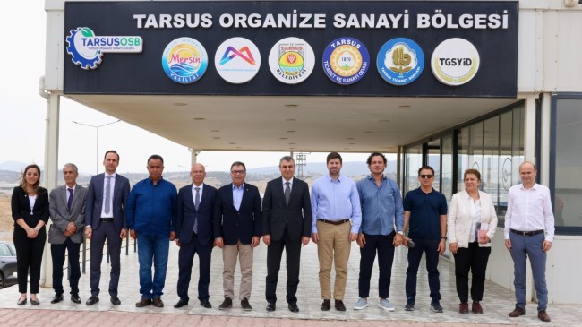 Tarsus OSB Müteşebbis Heyet Toplantısı, Vali Atilla Toros Başkanlığında Yapıldı