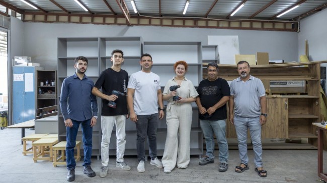 Mersin MERCEK Mesleki Eğitim Merkezi Mobilya Kurslarıyla Hem Meslek Hem Sosyal Hayat Sunuyor