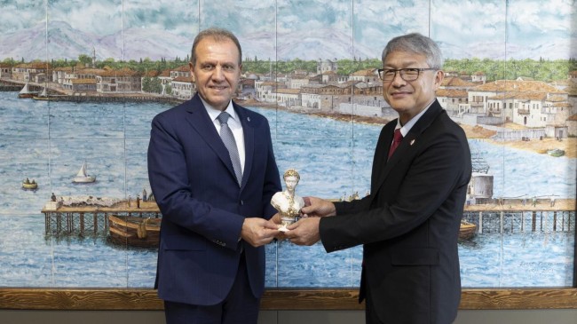 Japonya Wakayama Valisi ve Kushimoto Belediye Başkanı’ndan Başkan Seçer’e Ziyaret