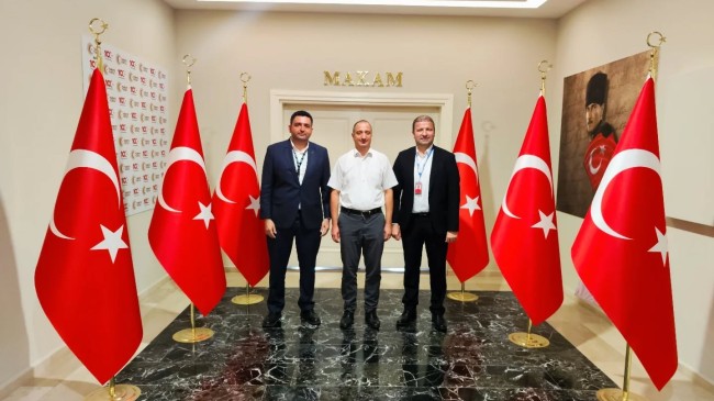 TGS ve AJet Yetkililerinden Kaymakam Mehmet Ali Akyüz’e Ziyaret